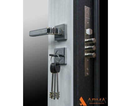 Входная дверь АРМА Стандарт 2 New с зеркалом