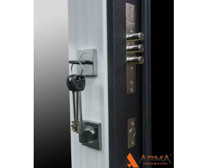 Входная дверь АРМА Стандарт 2 New с зеркалом