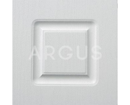 Дверь Аргус Люкс 3К Дуэт белое дерево/серебро антик