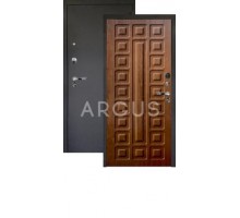 Дверь Аргус Люкс Про 3К Сенатор дуб золотой/черный шелк
