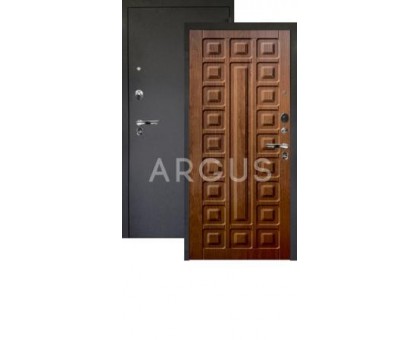 Дверь Аргус Люкс Про 3К Сенатор дуб золотой/черный шелк