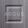 Дверь Аргус Люкс Про 3К Гауда керамика/черный шелк