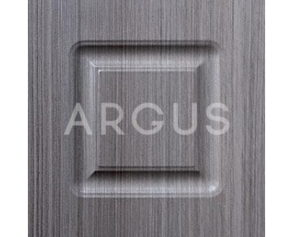 Дверь Аргус Люкс 3К Гауда керамика/серебро антик