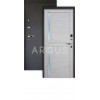 Дверь Аргус Люкс Про 3К Мирра буксус/черный шелк
