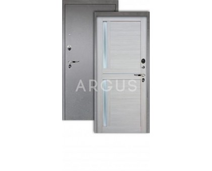 Дверь Аргус Люкс Про 3К Мирра буксус/серебро антик