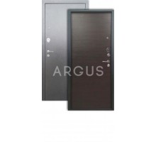 Дверь Аргус Люкс 3К Элегант венге/серебро антик