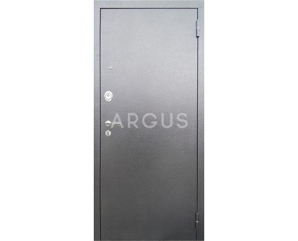 Дверь Аргус Люкс 3К Каролина эмаль белая/серебро антик