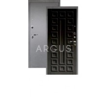 Дверь Аргус Люкс Про 3К Сенатор венге тисненый/серебро антик