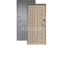 Дверь Аргус Люкс Про 3К Сенатор капучино/серебро антик