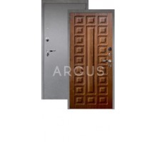 Дверь Аргус Люкс Про 3К Сенатор дуб золотой/серебро антик