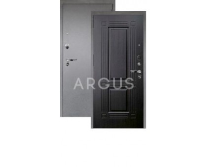 Дверь Аргус Люкс Про 3К Триумф венге тисненый/серебро антик