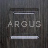 Дверь Аргус Люкс 3К геометрия венге/серебро антик