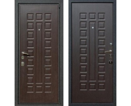 Входная металлическая дверь Лекс Неаполь "Венге"