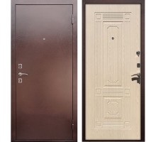Металлическая дверь ReX 1 ФЛ-2 Беленый дуб