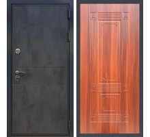 Металлическая дверь REX Премиум 290 бетон темный ФЛ-2 итальянский орех 6 мм