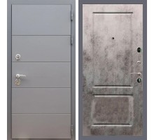 Металлическая дверь REX Арт Графит ФЛ-290 бетон темный