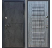 Металлическая дверь REX Премиум 290 бетон темный ФЛ-1 сандал серый