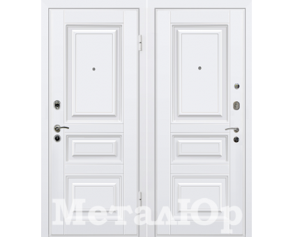Входная дверь МеталЮр М11, белый
