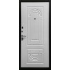 Входная металлическая дверь Оптима 3К матовый белый