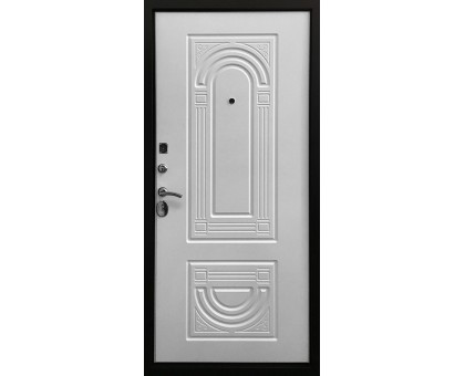 Металлическая дверь Ратибор Оптима 3К матовый белый