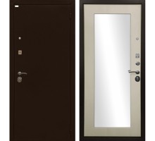 Входная металлическая дверь Оптима 3К с зеркалом