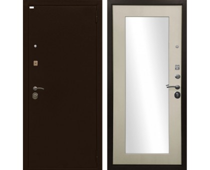 Металлическая дверь Ратибор Оптима 3К с зеркалом