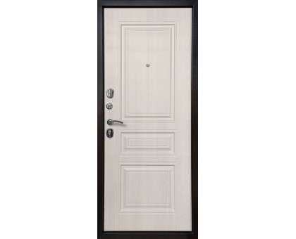 Входная металлическая дверь Троя 3К лиственница беж