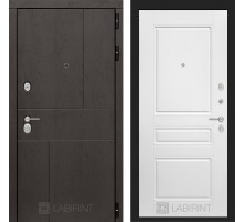 Входная дверь Лабиринт URBAN 03 - Белый софт
