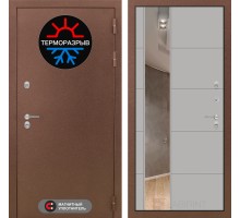 Входная дверь Лабиринт Термо Магнит с Зеркалом 19 - Грей софт