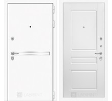 Входная дверь Лабиринт Лайн WHITE 03 - Белый софт