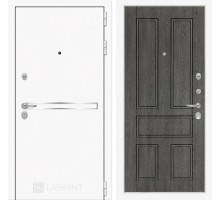 Входная дверь Лабиринт Лайн WHITE 10 - Дуб филадельфия графит