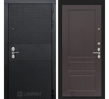 Входная дверь Лабиринт BLACK 03 - Орех премиум