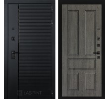 Входная дверь Лабиринт PIANO 10 - Дуб филадельфия графит