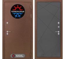 Входная дверь Лабиринт Термо Магнит 24 - Графит софт