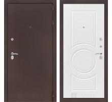 Входная дверь Лабиринт CLASSIC антик медный 23 - Белый софт