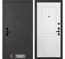 Входная дверь Лабиринт ACUSTIC 03 - Белый софт