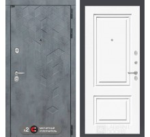 Входная дверь Лабиринт Бетон 26 - Эмаль RAL 9003