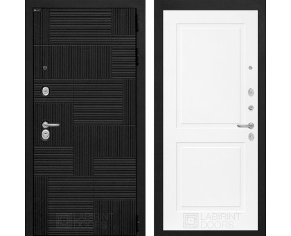 Входная дверь Лабиринт PAZL 11 - Белый софт