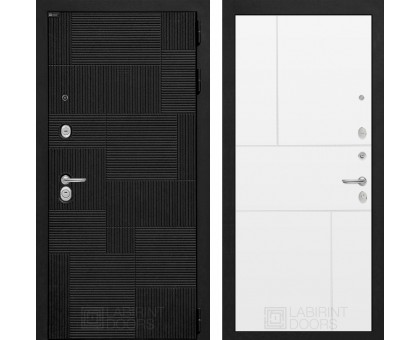 Входная дверь Лабиринт PAZL 21 - Белый софт